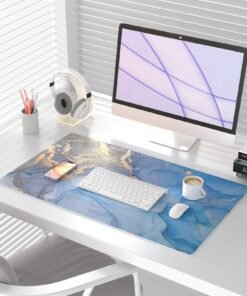 Alternative view of Non-Slip Waterproof PU Leather Desk Pad Protector,  Ideal for Mouse, Writing Desk, Office, Home, Laptop, Keyboard,  31.5*15.7 inch