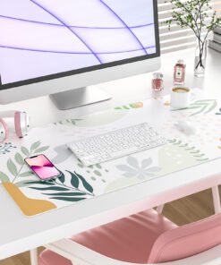 Alternative view of Non-Slip Waterproof PU Leather Desk Pad Protector,  Ideal for Mouse, Writing Desk, Office, Home, Laptop, Keyboard,  31.5*15.7 inch