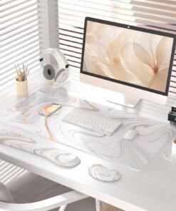4-in-1 Large Mouse Pad with Wrist Rest - Image 3