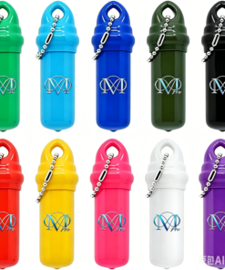 Floating Keychain  with Waterproof Safety Container Boat Key Float - Pontoon, Fishing Accessories key holder