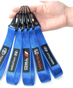 Alternative view of wrist lanyard keychain