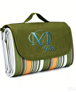 Alternative view of Picnic Beach Blanket, Sandfree Waterproof Outdoor Camping Blanket, Quick Drying Oxford Family Mat, Portable Extra Large Picnic Mat for Travel, Hiking, Music Festival, Lawn