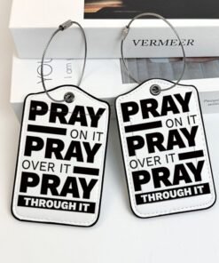 Alternative view of Luggage Tags, Privacy Cover ID Label with Stainless Steel Loop and Address Card for Travel Bag Suitcase