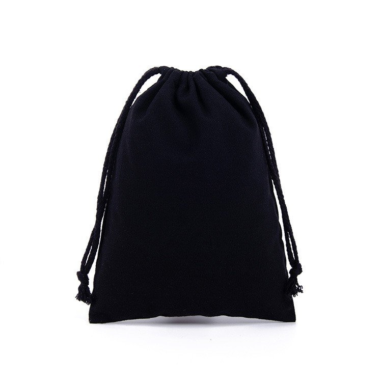Natural Cotton Drawstring Gift Bags, Blank Plain Canvas Drawstring Pouch, Reusable Custom Logo Sack for DIY Craft, Jewelry Storage, Wedding Favors & Party Gift Packaging - Image 5