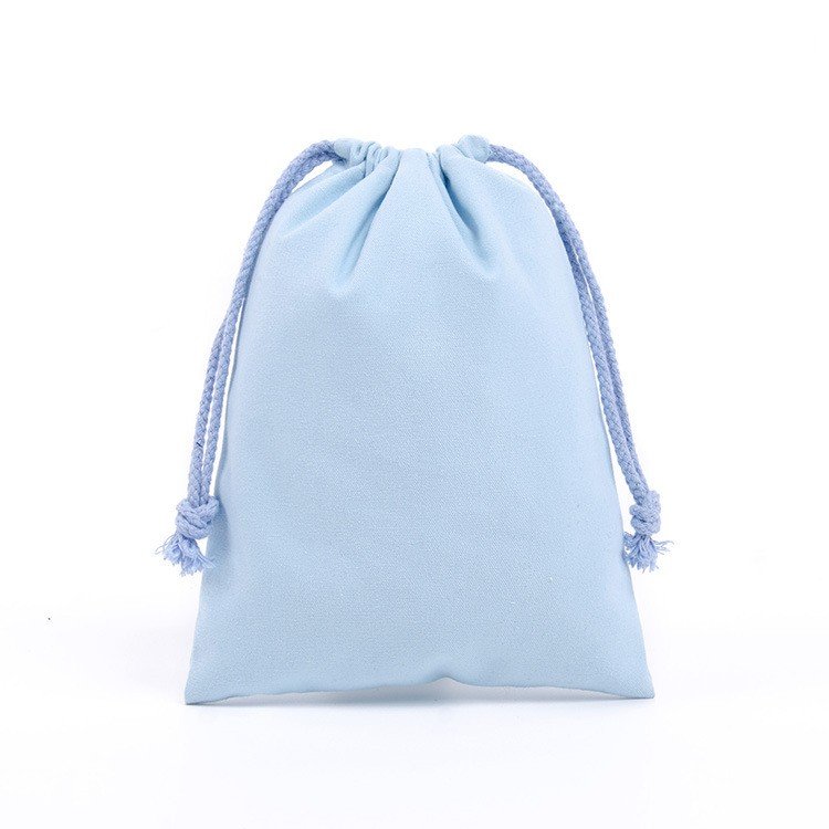 Natural Cotton Drawstring Gift Bags, Blank Plain Canvas Drawstring Pouch, Reusable Custom Logo Sack for DIY Craft, Jewelry Storage, Wedding Favors & Party Gift Packaging - Image 13