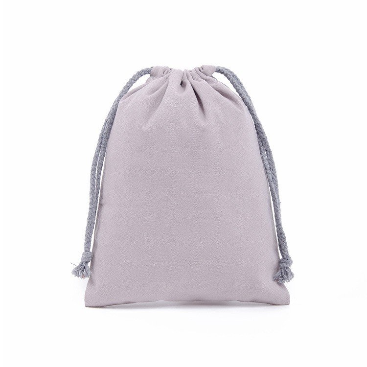 Natural Cotton Drawstring Gift Bags, Blank Plain Canvas Drawstring Pouch, Reusable Custom Logo Sack for DIY Craft, Jewelry Storage, Wedding Favors & Party Gift Packaging - Image 20