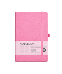 Alternative view of Custom PU Leather Hardcover Notebook – College Ruled Journal with Elastic Band