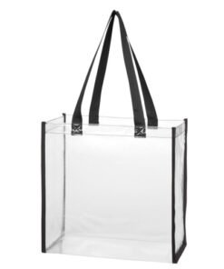 Alternative view of Custom Branded Clear Tote Bag — Printed With Your Logo