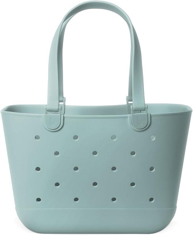 Waterproof Solid EVA Small Handbag, Flat Smooth Daily Shoulder Bag