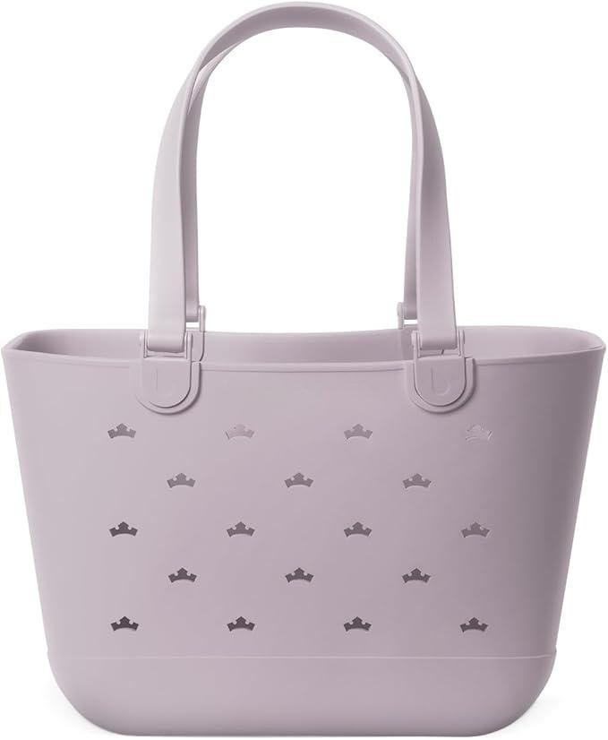 Personalized EVA Beach Tote Bag, Custom Hole Pattern & Embossed Logo Waterproof Sandproof Women's Handbag - Image 3