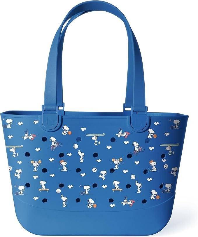 Personalized EVA Beach Tote Bag, Custom Hole Pattern & Embossed Logo Waterproof Sandproof Women's Handbag - Image 6