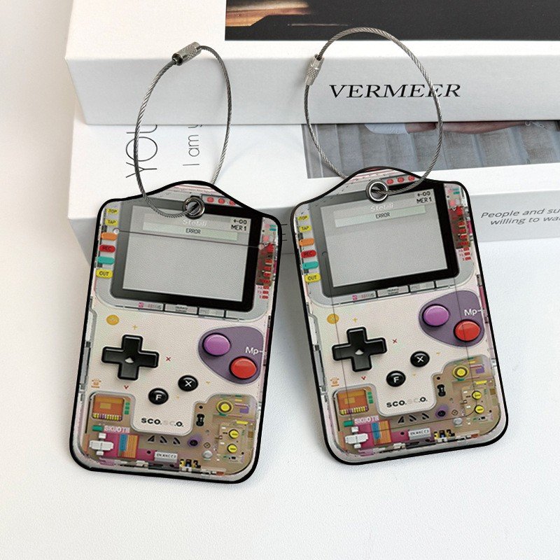 Luggage Tags, Privacy Cover ID Label with Stainless Steel Loop and Address Card for Travel Bag Suitcase - Image 13