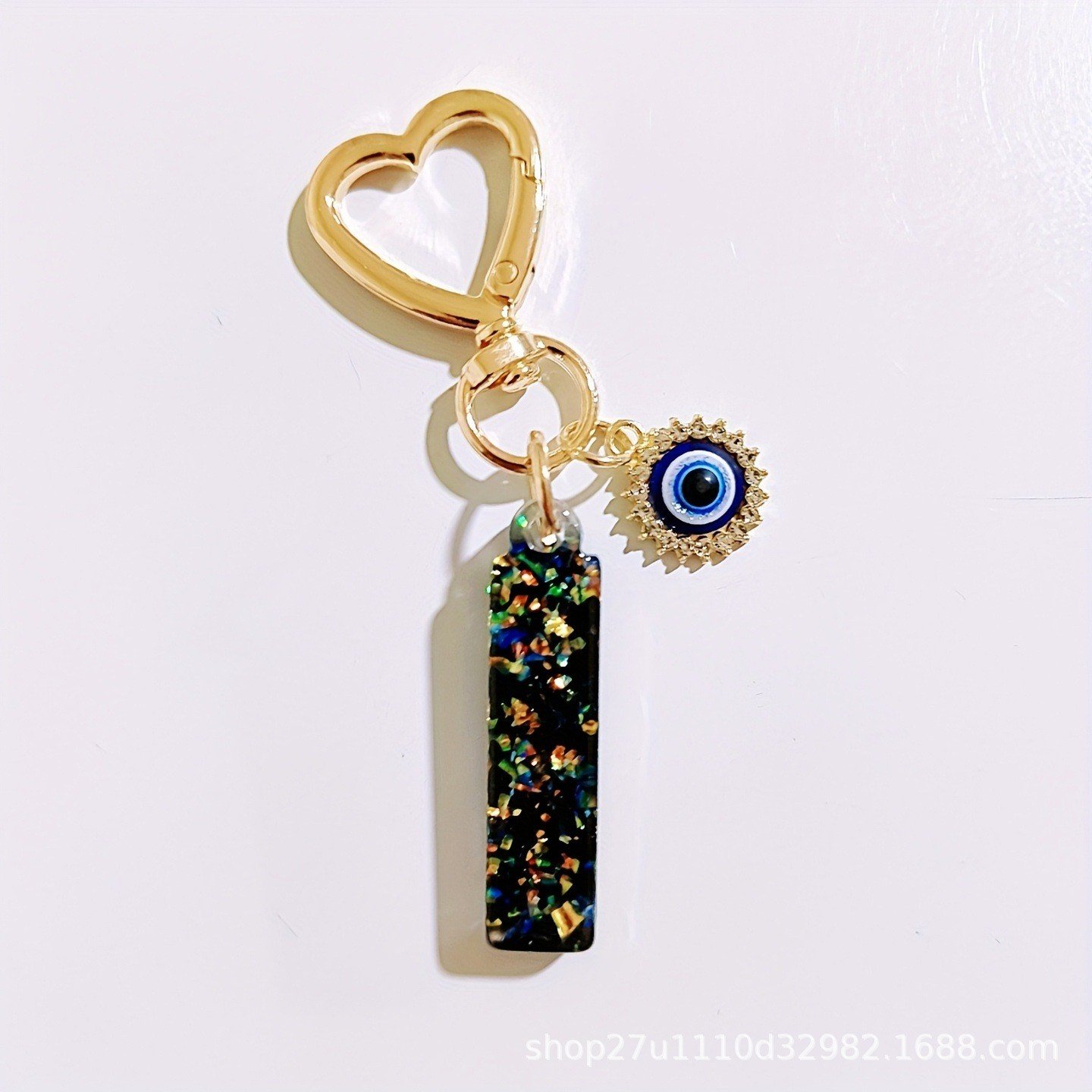 Initial Letter Keychain, heart type Keychain Cute Resin, Initial Keychain Backpack Charms, Key chain for Women, Girls - Image 10