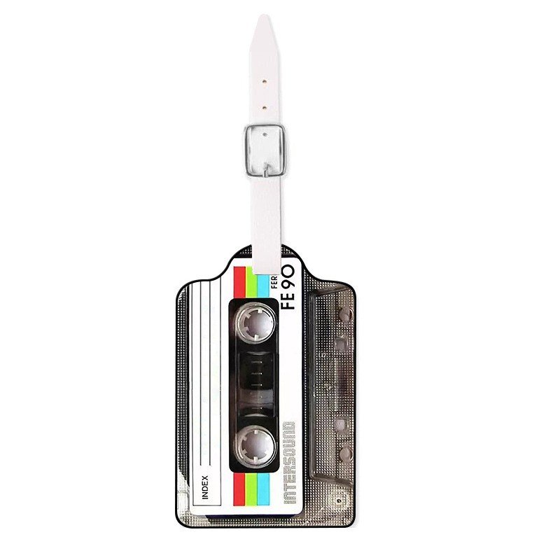 Luggage Tags, Privacy Cover ID Label with Leather Loop and Address Card for Travel Bag Suitcase - Image 6