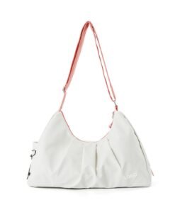 Alternative view of Custom Logo Nylon Sports Duffle Bag, Foldable Yoga Fitness Bag, Weekend Travel Shoulder Bag