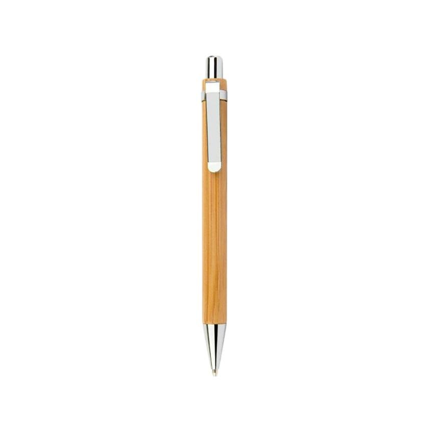 Eco Bamboo Ballpoint Pen — Customize with Your Logo - Image 2
