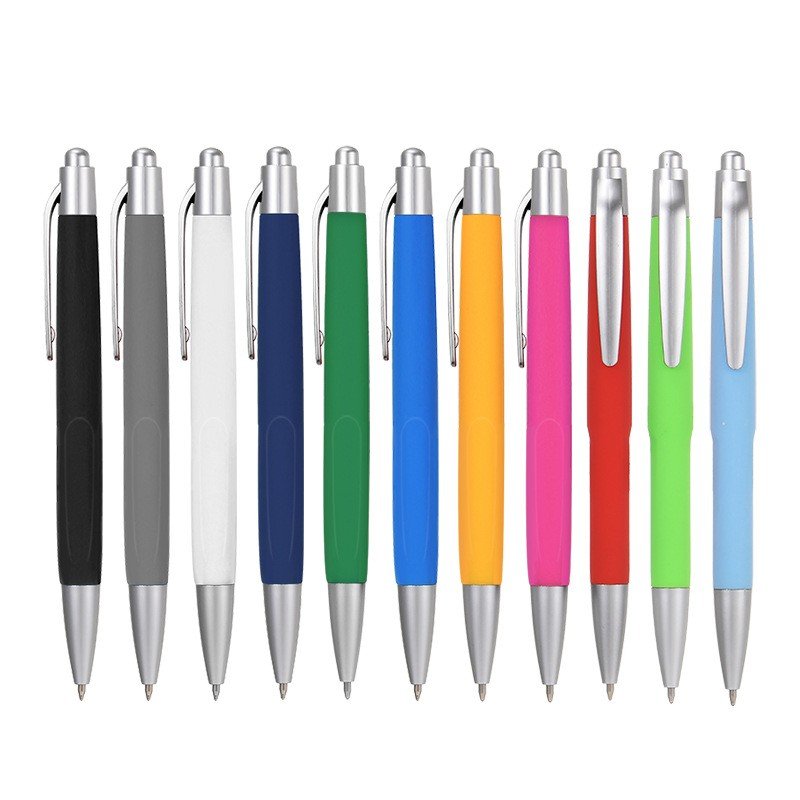 Plastic Click Ballpoint Pen— Customize with Your Logo - Image 2