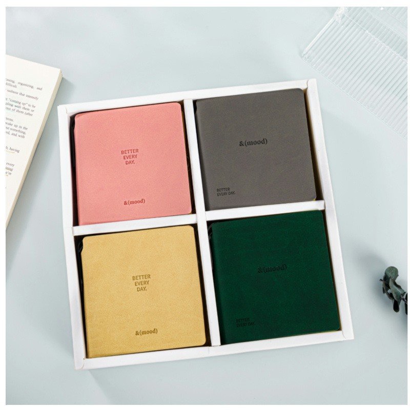 Personalized Notebook Gift Box – Custom Pocket Journals Set for Employees, Clients & Teachers