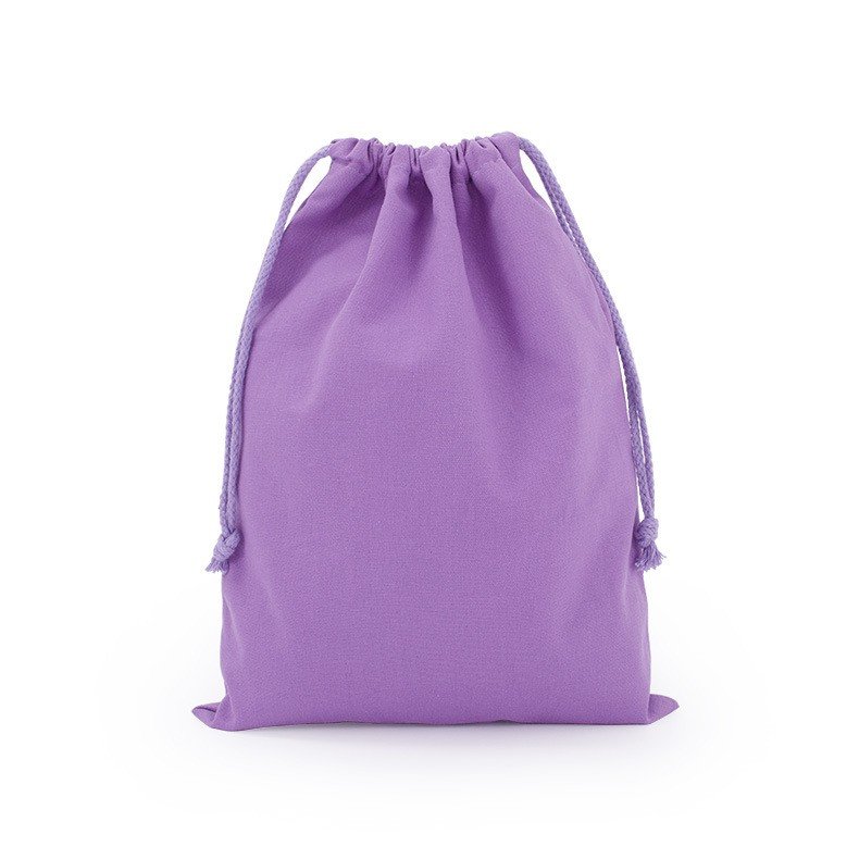 Natural Cotton Drawstring Gift Bags, Blank Plain Canvas Drawstring Pouch, Reusable Custom Logo Sack for DIY Craft, Jewelry Storage, Wedding Favors & Party Gift Packaging - Image 10