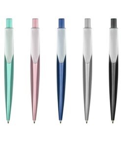 Alternative view of Triangle Click Pen— Customize with Your Logo
