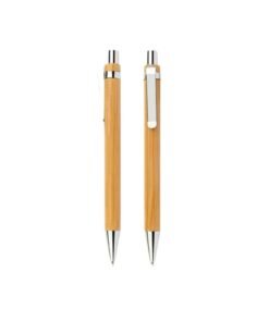 Eco Bamboo Ballpoint Pen — Customizable with Your Logo - Image 3
