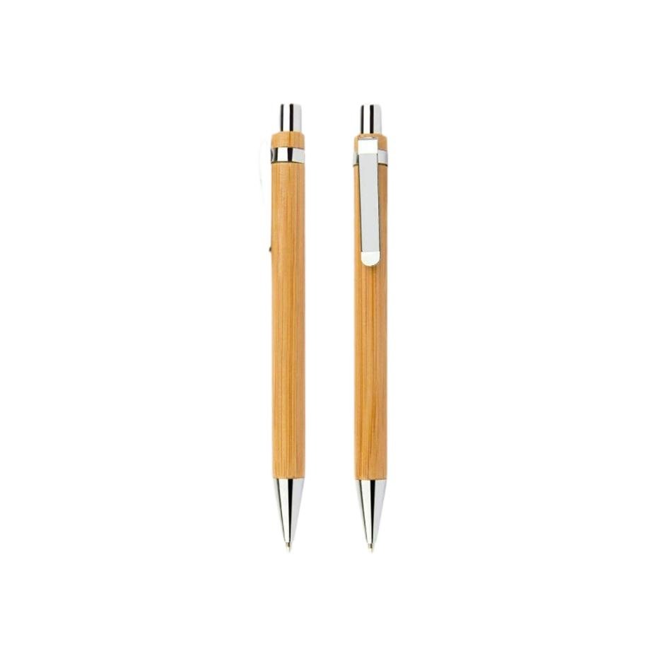 Eco Bamboo Ballpoint Pen — Customize with Your Logo - Image 3