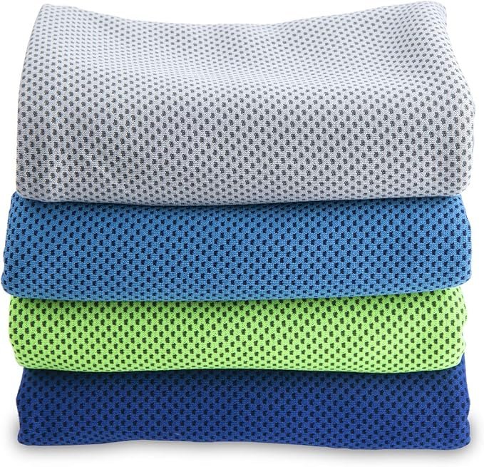 Cooling Towels (40"x12"),Ice Towel,Soft Breathable Chilly Towel,Microfiber Towel for Yoga,Sport,Running,Gym,Workout,Camping,Fitness,Workout & More Activities - Image 2
