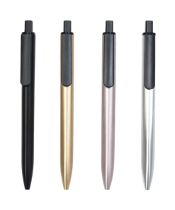 Alternative view of Triangle Click Pen— Customize with Your Logo