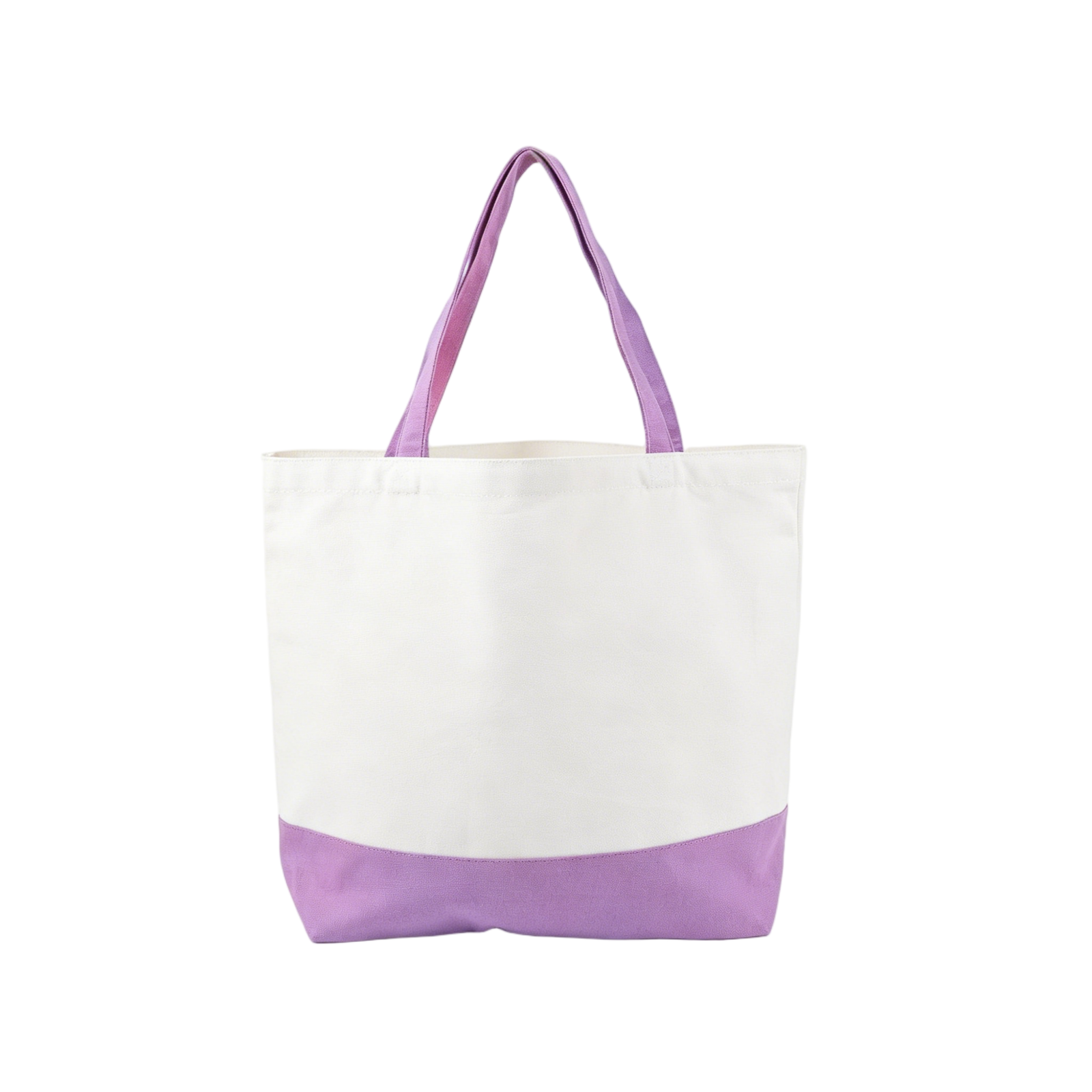Canvas Tote Bag with External Pocket & Top Zipper Closure, Reusable Grocery Shopping Bag for Daily Essentials - Image 6
