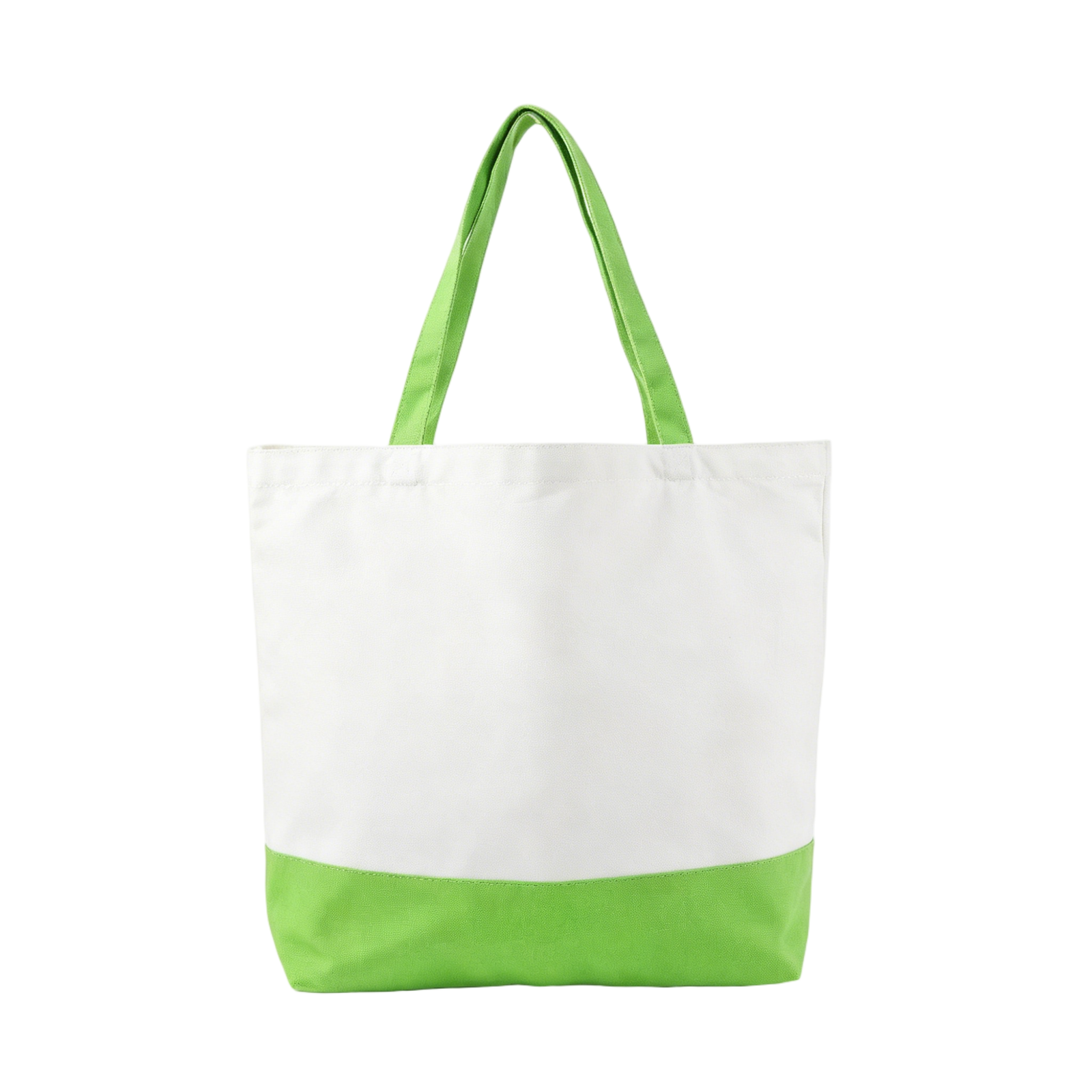 Canvas Tote Bag with External Pocket & Top Zipper Closure, Reusable Grocery Shopping Bag for Daily Essentials - Image 4