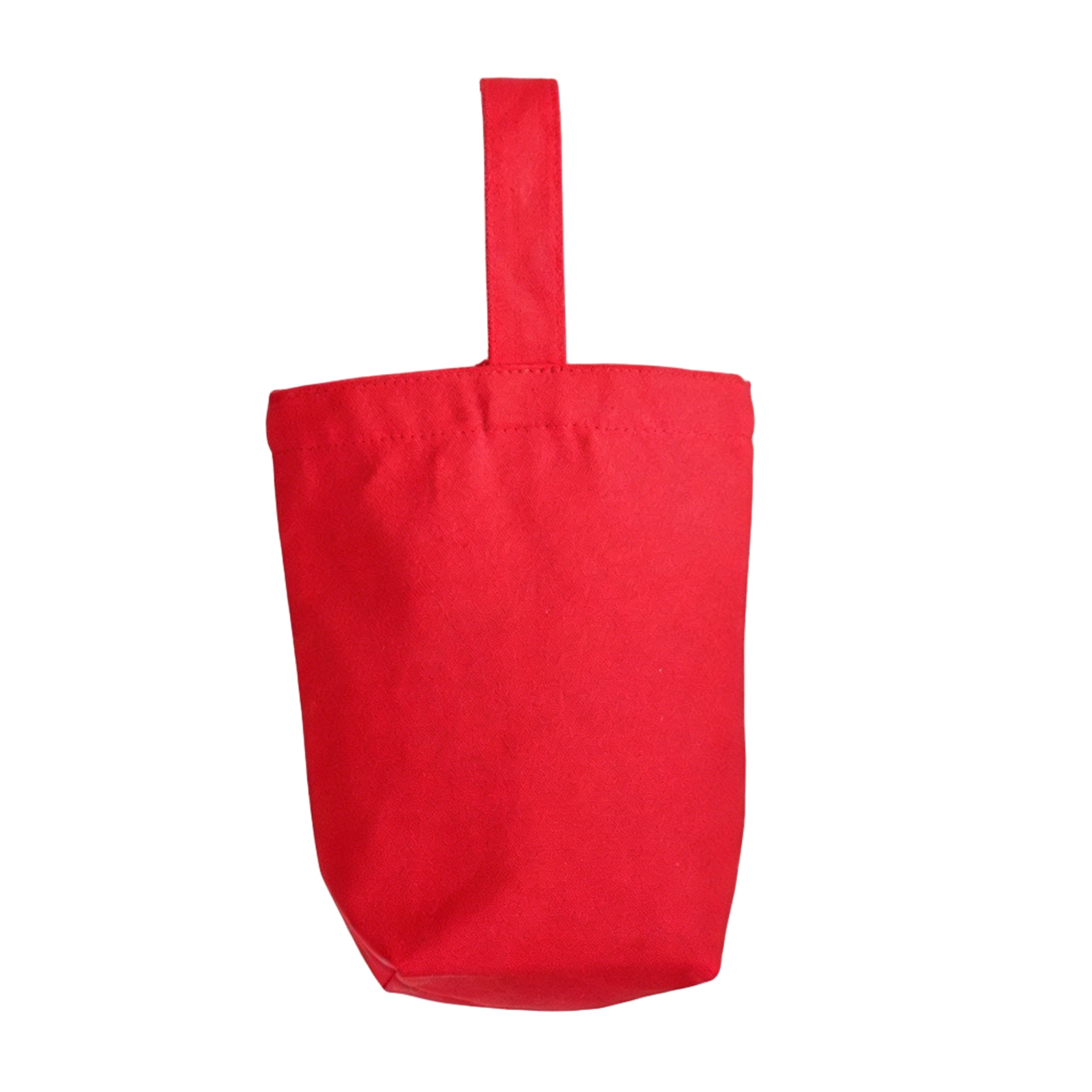 Natural Cotton Mini Canvas Bucket Tote Bag, Reusable Blank Open-Top Handbag with Wrist Handle, for DIY, Custom Logo, Storage & Everyday Use - Image 6