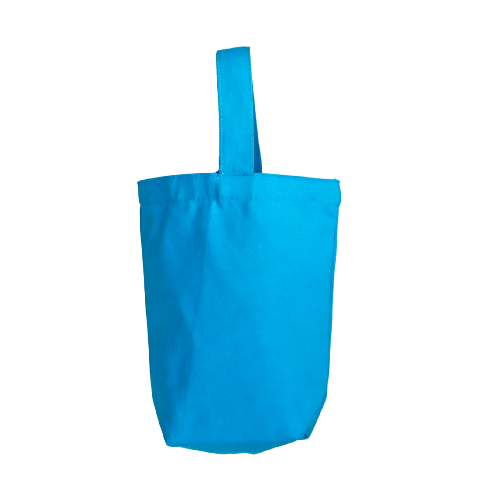 Natural Cotton Mini Canvas Bucket Tote Bag, Reusable Blank Open-Top Handbag with Wrist Handle, for DIY, Custom Logo, Storage & Everyday Use - Image 9