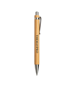 Eco Bamboo Ballpoint Pen — Customizable with Your Logo - Image 5