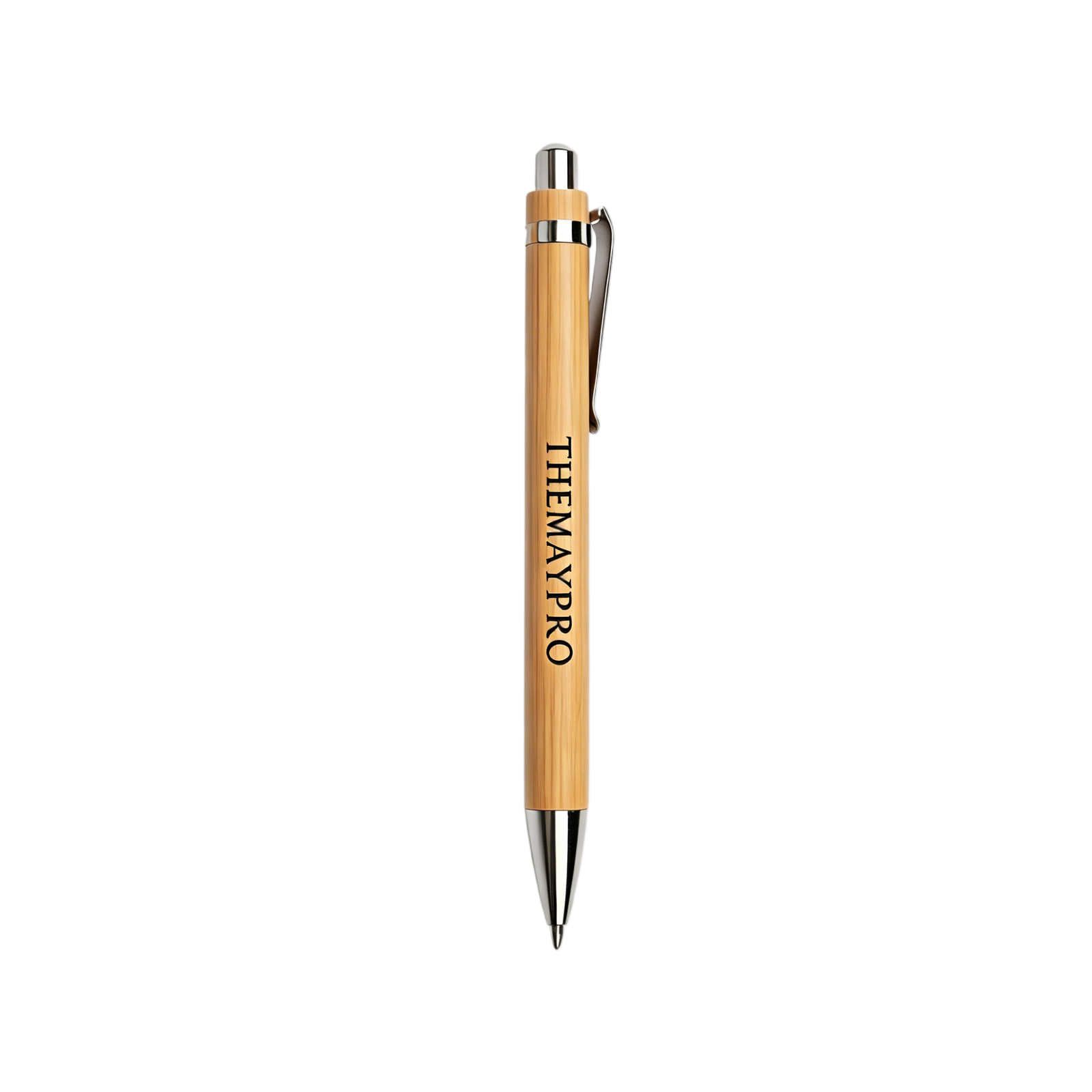 Eco Bamboo Ballpoint Pen — Customize with Your Logo - Image 5