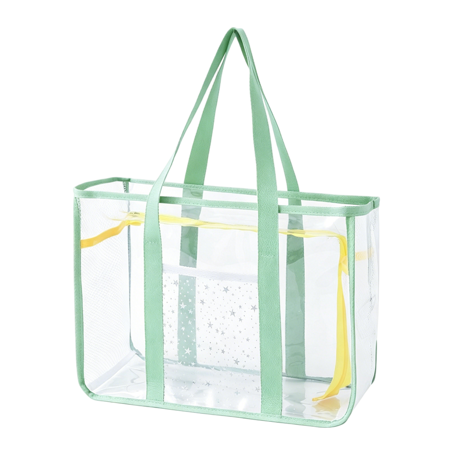 Custom Branded Clear Tote Bag — Printed With Your Logo