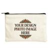 Canvas Zippered Pouch— Printed With Your Logo - Image 2