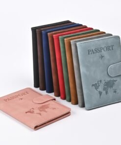 Passport Holder for Travel Essentials, Passport Wallet Cover Case for Travel Must Haves Accessories,Passport Book Holders for Women and Men