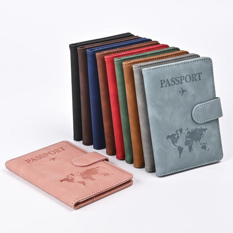 Passport Holder for Travel Essentials, Passport Wallet Cover Case for Travel Must Haves Accessories,Passport Book Holders for Women and Men