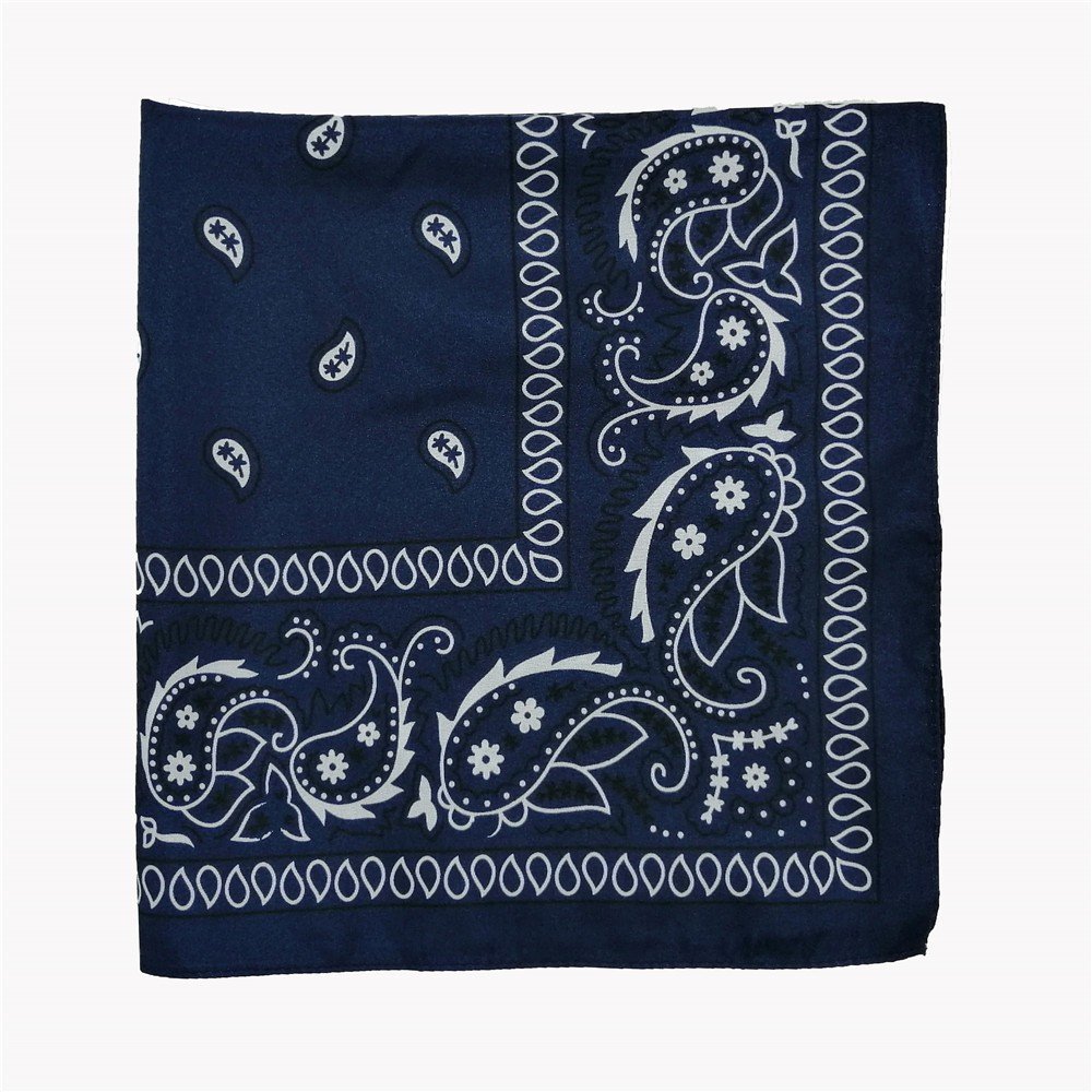 Custom Mini Bandana, 35×35CM Soft Silk Like Square Head Scarf, Minimalist Logo Printed Hair Scarf, Multi-Functional Fashion Bandanas for Men Women Daily Street Wear & Gifts - Image 11