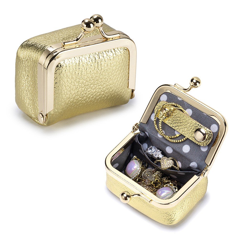 Genuine Leather Fashion Mini Jewelry Box - Image 2