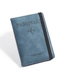 Passport Holder for Travel Essentials, Passport Wallet Cover Case for Travel ,Passport Book Holders for Women and Men - Image 5