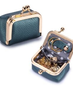 Genuine Leather Fashion Mini Jewelry Box