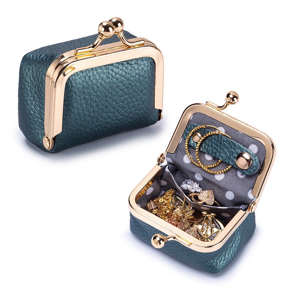 Genuine Leather Fashion Mini Jewelry Box