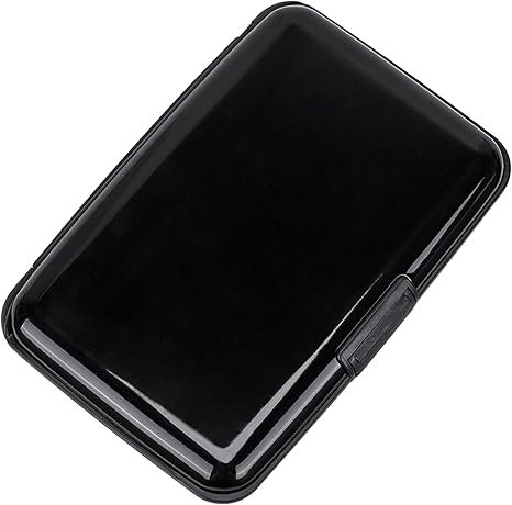 Custom Logo Mini RFID Aluminum Wallet Credit Cards Holder Business Card Case Metal ID Case for Men Women - Image 13