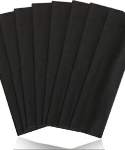 Custom Logo Elastic Sports Headbands 8PCS, Multi Color Soft Stretch Sweat Hair Wraps, Personalized Non Slip Yoga Workout Headbands for Women & Men Working Out, Travel - Image 8