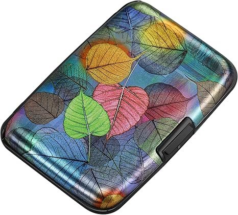 Custom Logo Mini RFID Aluminum Wallet Credit Cards Holder Business Card Case Metal ID Case for Men Women - Image 6