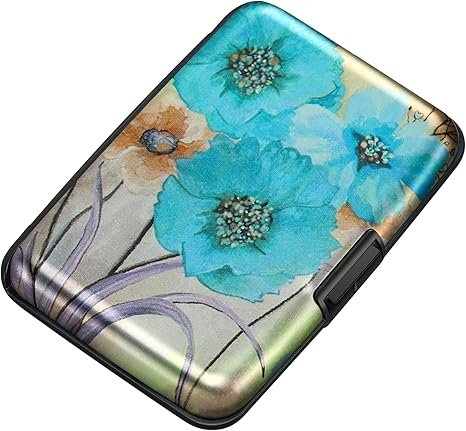 Custom Logo Mini RFID Aluminum Wallet Credit Cards Holder Business Card Case Metal ID Case for Men Women - Image 8