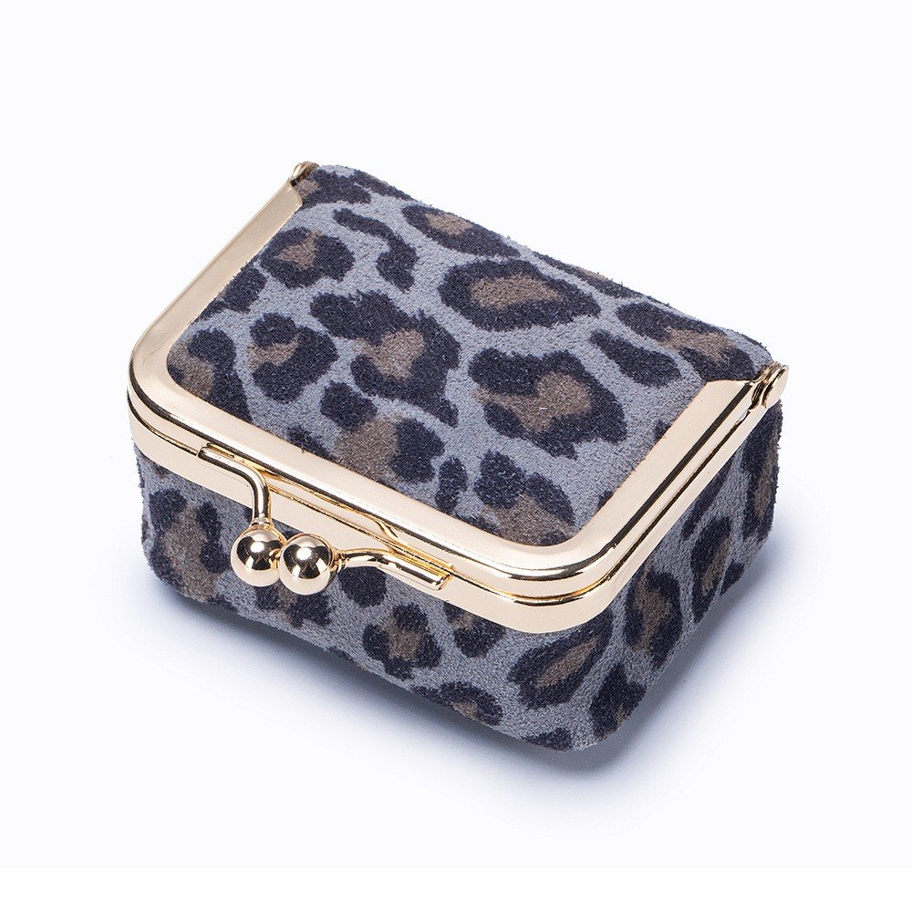 Genuine Leather Fashion Mini Jewelry Box - Image 14