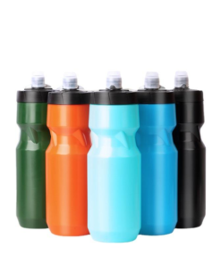 Alternative view of sports water bottles