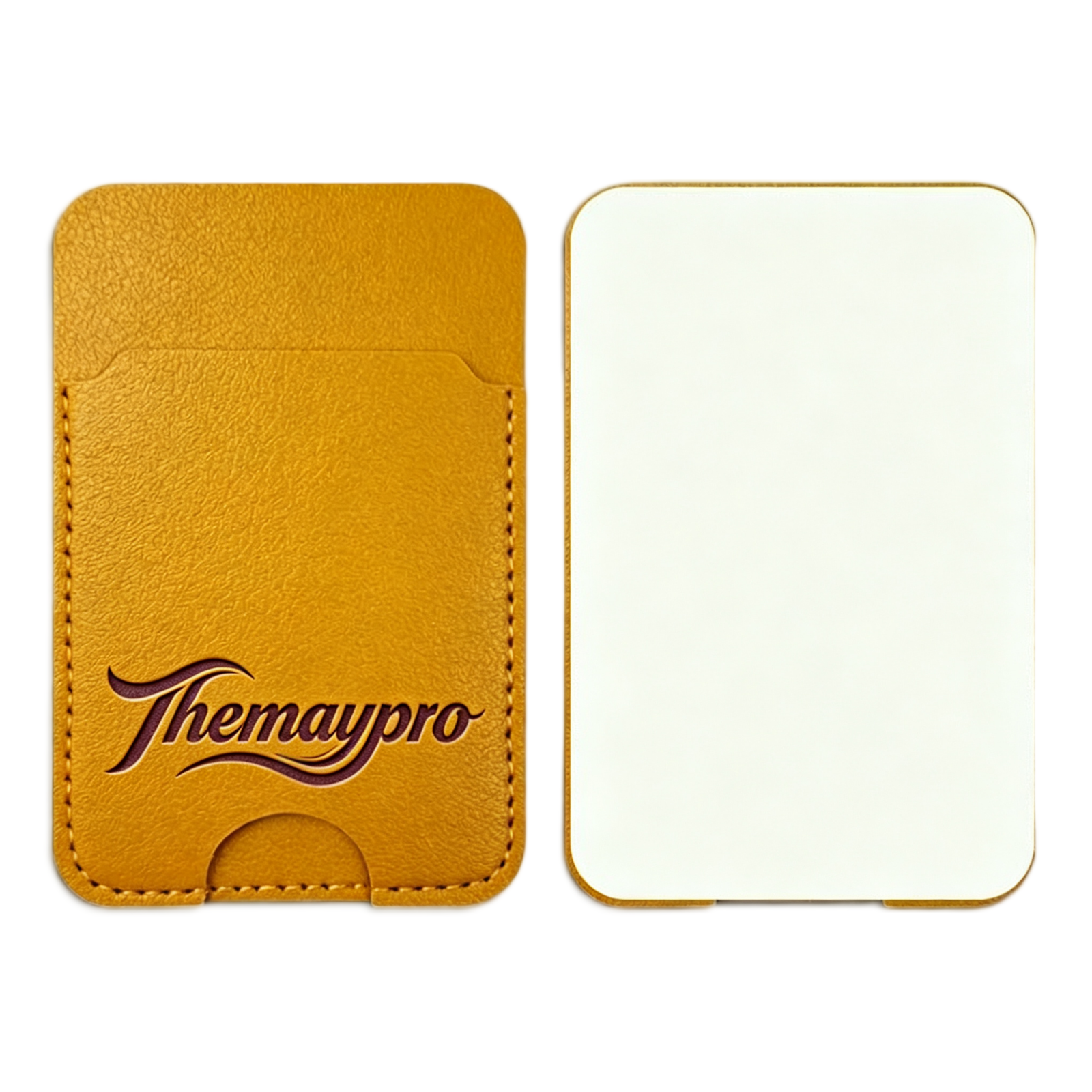Custom Logo Adhesive Phone Card Holder | Slim RFID Blocking ID Card Wallet for Smartphones - Image 5